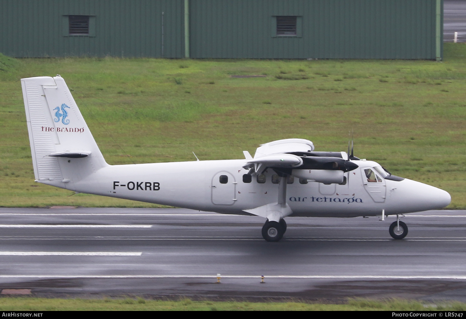 Aircraft Photo of F-OKRB | De Havilland Canada DHC-6-300 Twin Otter | Air Tetiaroa | AirHistory.net #543605