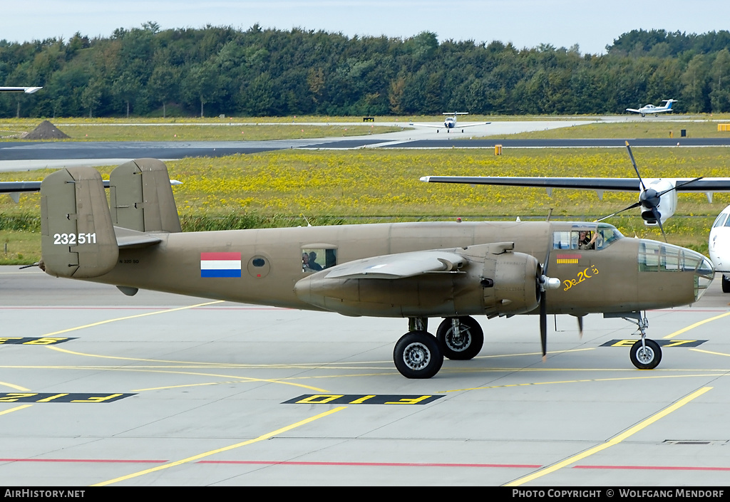 Aircraft Photo of N320SQ | North American B-25N Mitchell | Netherlands East Indies - Air Force | AirHistory.net #543636