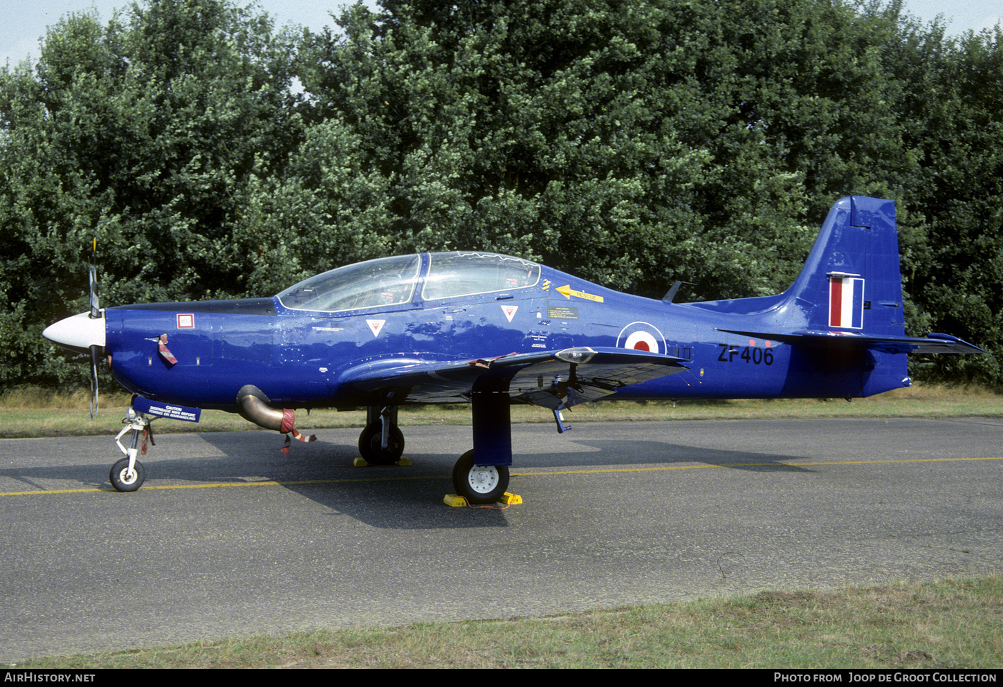 Aircraft Photo of ZF406 | Short S-312 Tucano T1 | UK - Air Force | AirHistory.net #543644