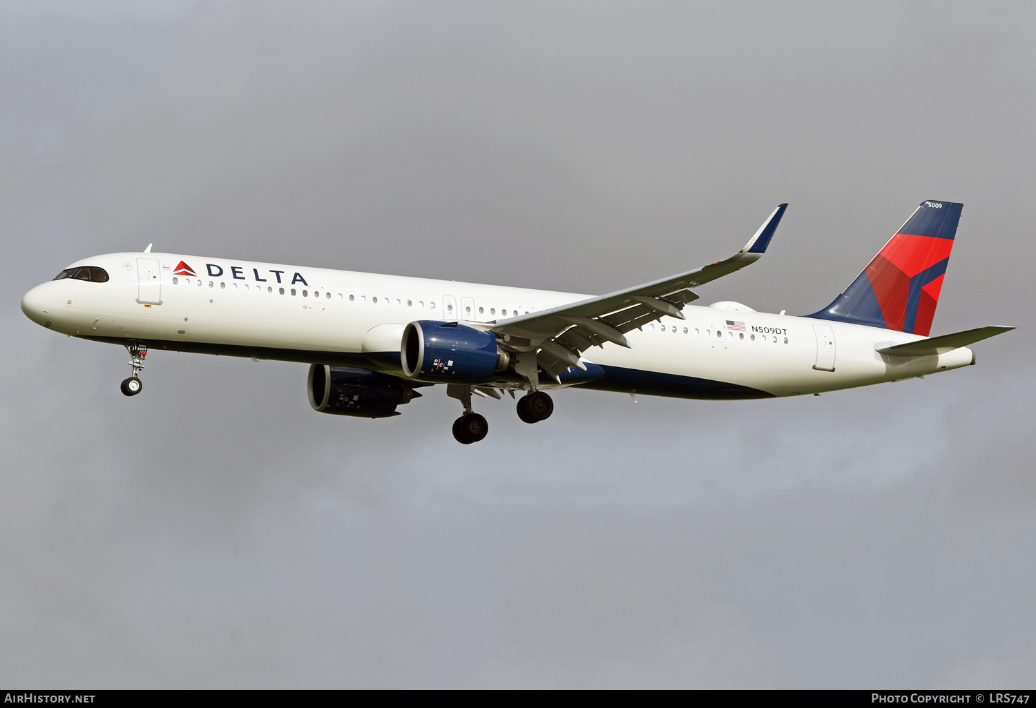 Aircraft Photo of N509DT | Airbus A321-271NX | Delta Air Lines | AirHistory.net #543648