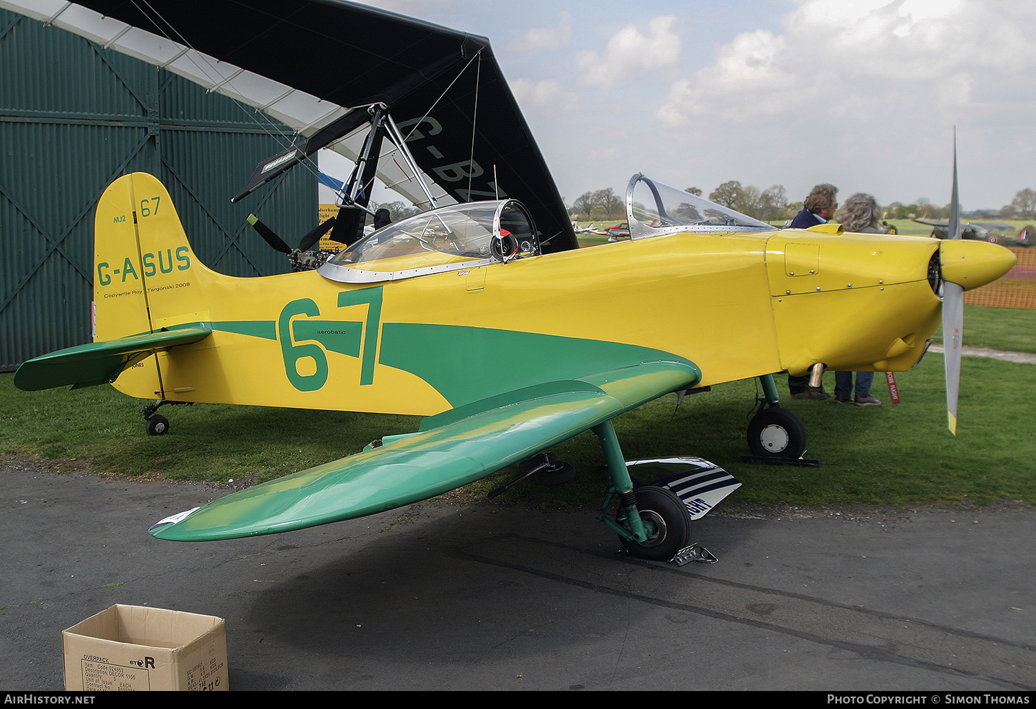 Aircraft Photo of G-ASUS | Jurca MJ-2E Tempete | AirHistory.net #543652