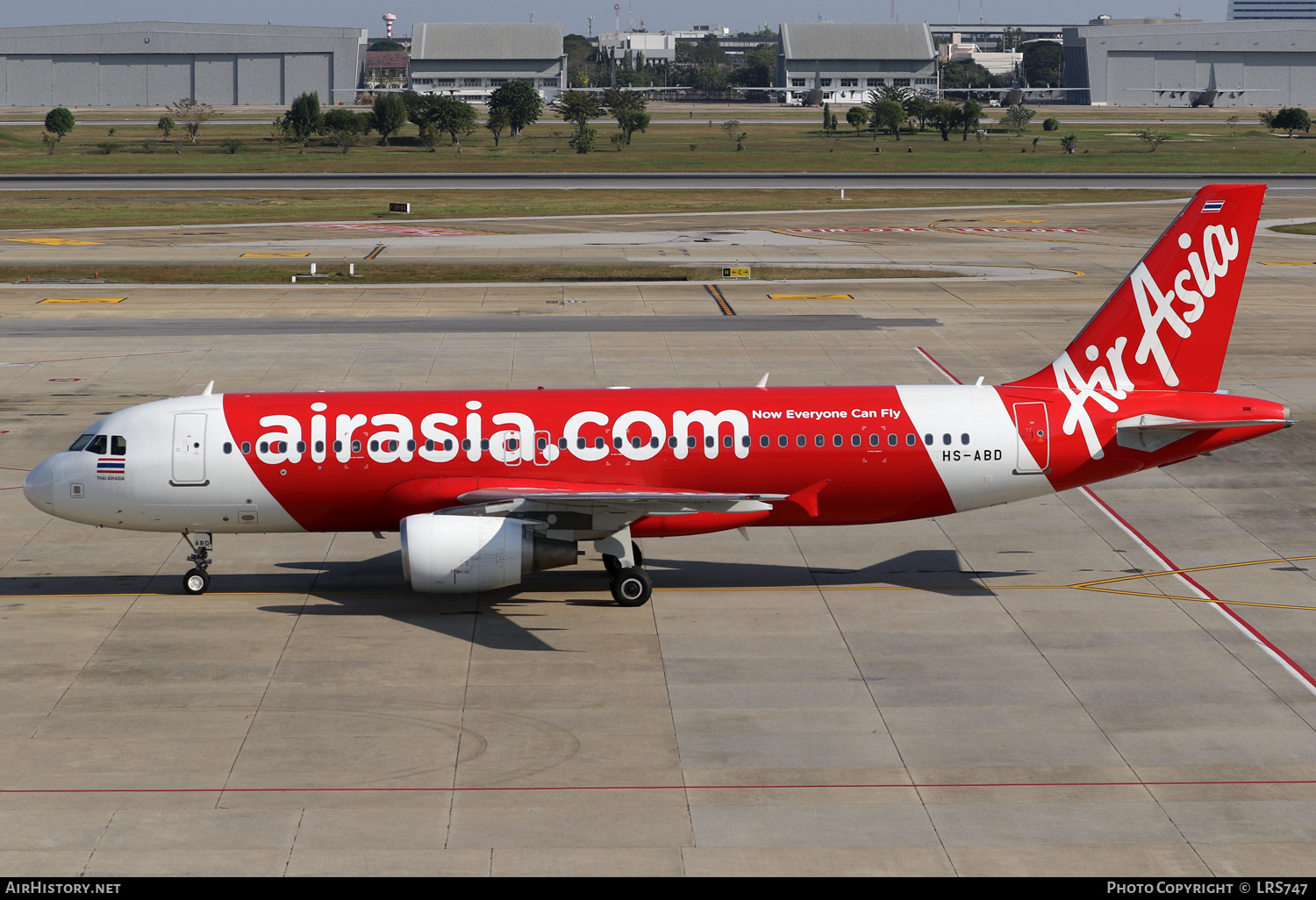 Aircraft Photo of HS-ABD | Airbus A320-216 | AirAsia | AirHistory.net #543661