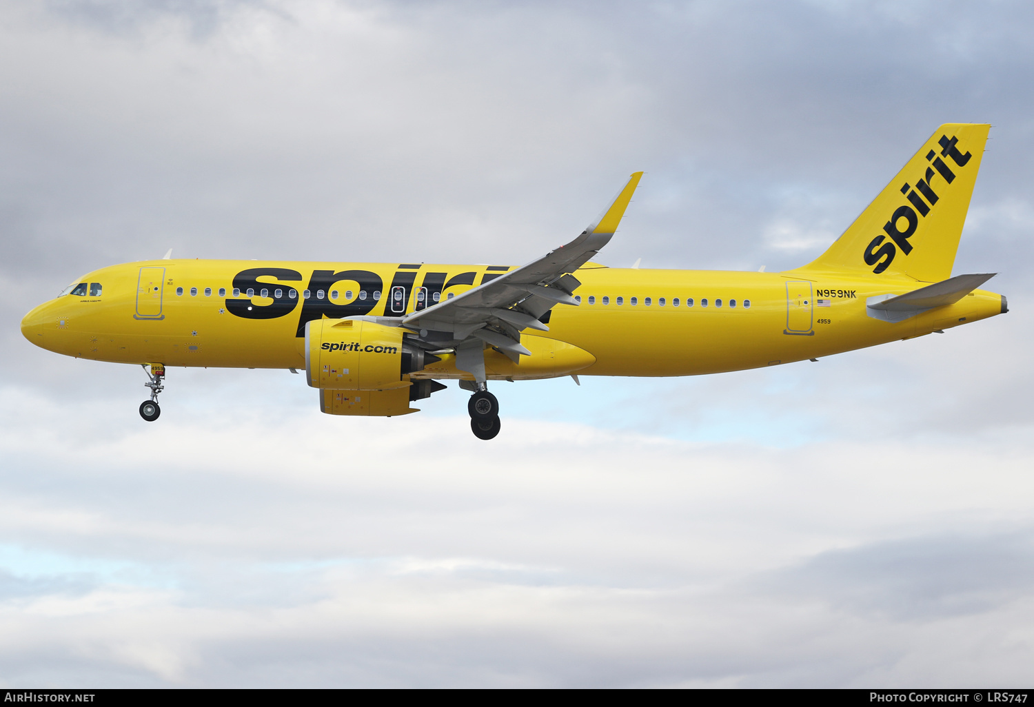 Aircraft Photo of N959NK | Airbus A320-271N | Spirit Airlines | AirHistory.net #543664