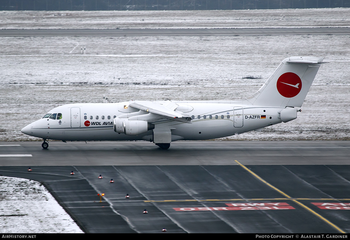 Aircraft Photo of D-AZFR | British Aerospace BAe-146-200A | WDL Aviation | AirHistory.net #543665