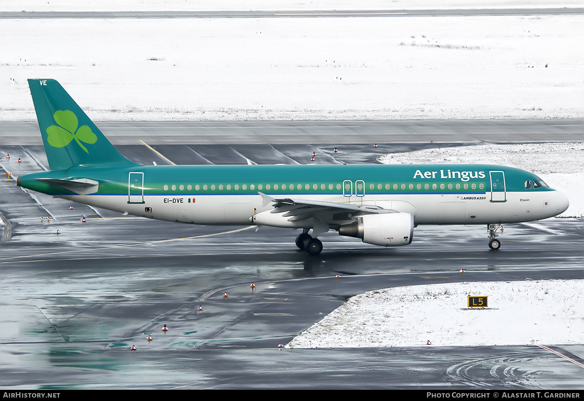 Aircraft Photo of EI-DVE | Airbus A320-214 | Aer Lingus | AirHistory.net #543677