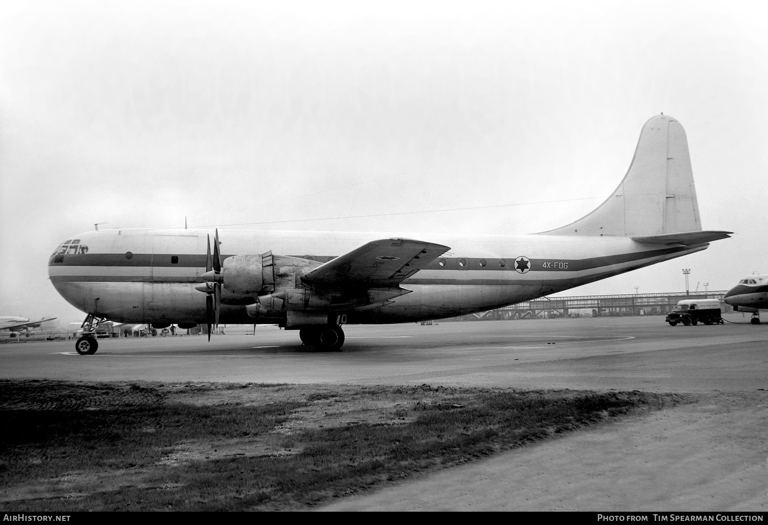 Aircraft Photo of 4X-FOG | Boeing 377-10-29 Stratocruiser | Israel - Air Force | AirHistory.net #543678