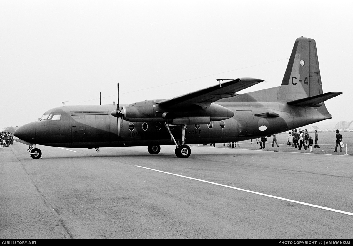 Aircraft Photo of C-4 | Fokker F27-300M Troopship | Netherlands - Air Force | AirHistory.net #543683