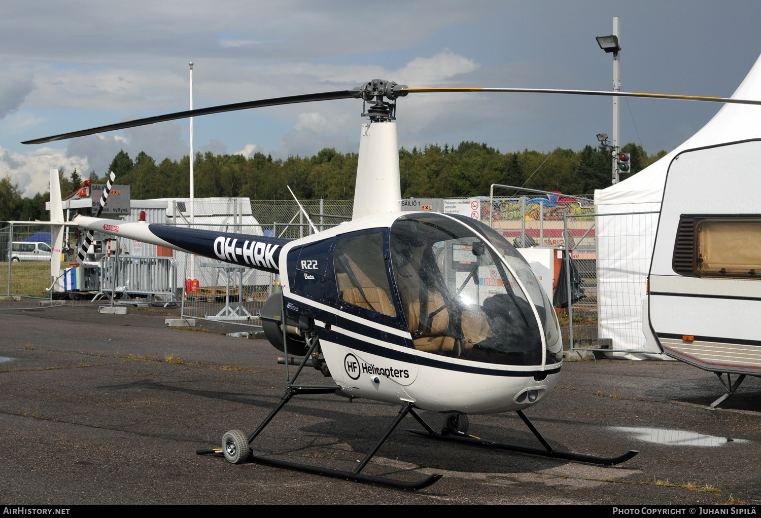 Aircraft Photo of OH-HRK | Robinson R-22 Beta | HF Helicopters | AirHistory.net #543696