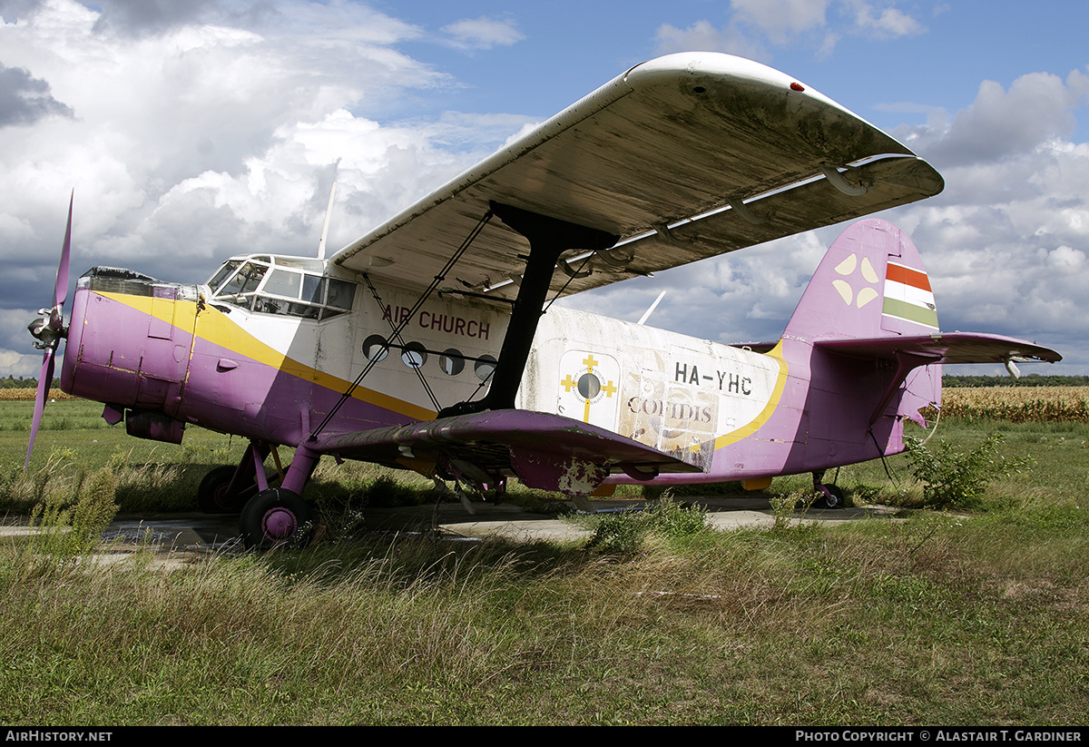 Aircraft Photo of HA-YHC | Antonov An-2PF | Air Church | AirHistory.net #543698