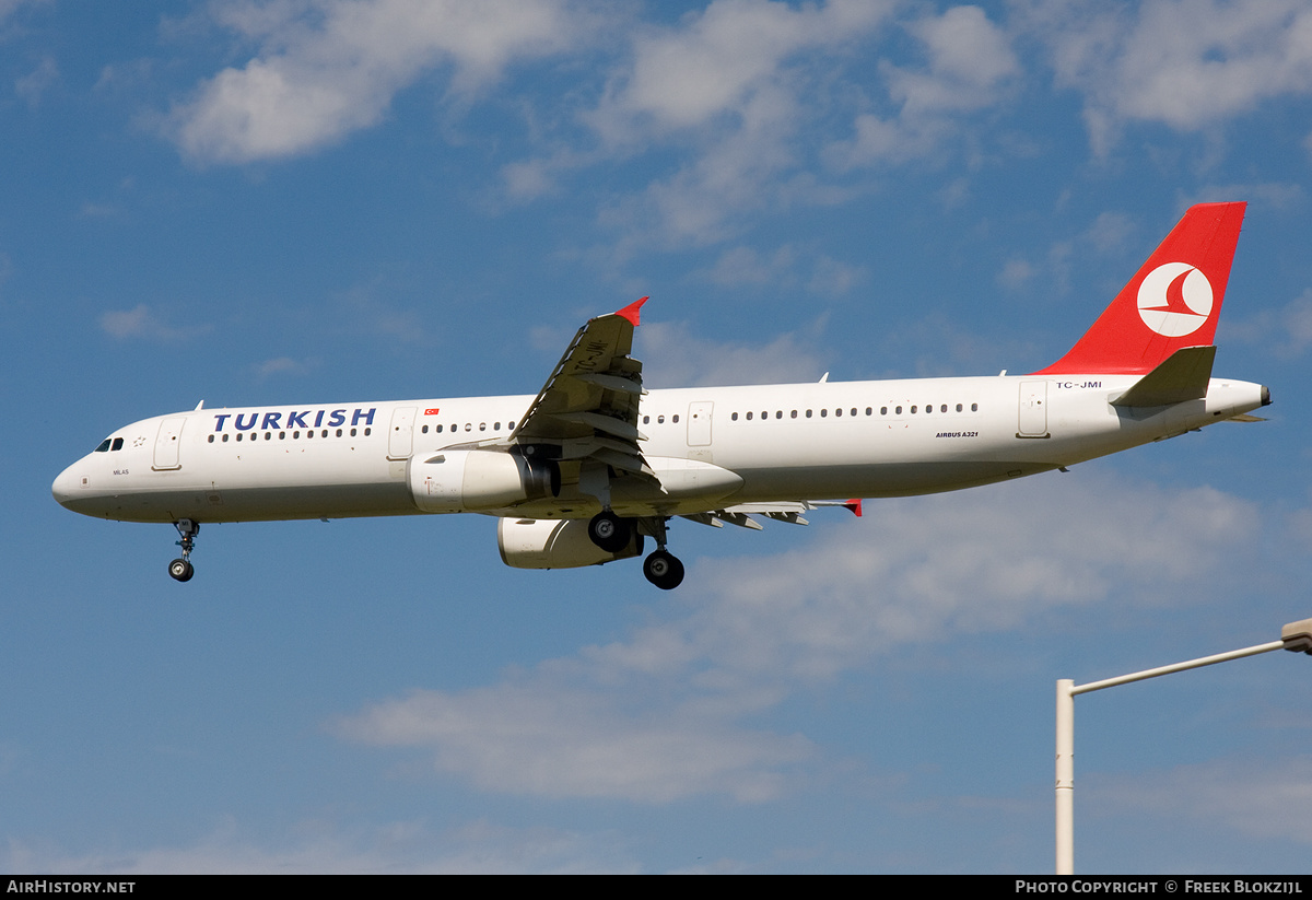 Aircraft Photo of TC-JMI | Airbus A321-232 | Turkish Airlines | AirHistory.net #543712