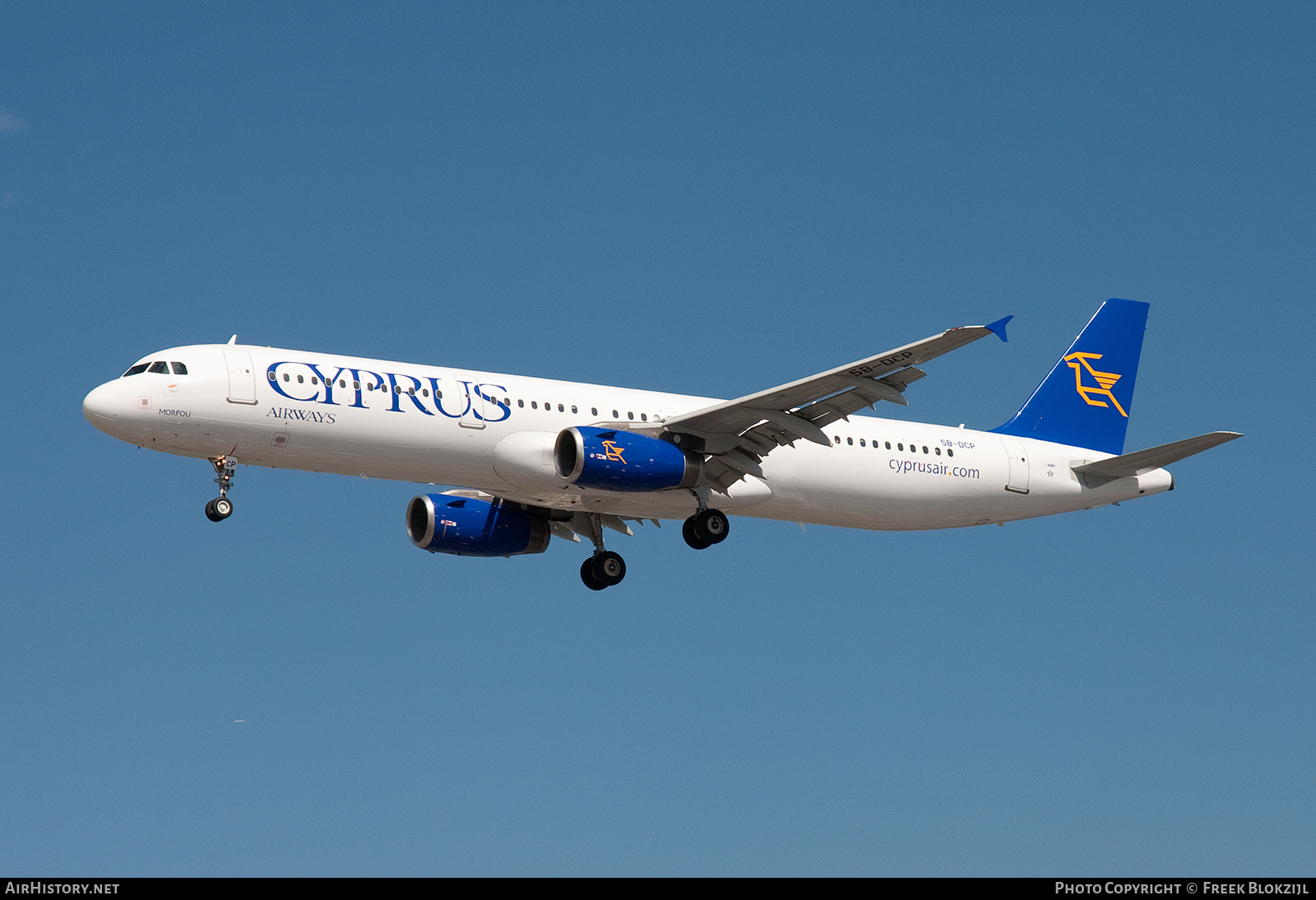 Aircraft Photo of 5B-DCP | Airbus A321-231 | Cyprus Airways | AirHistory.net #543715