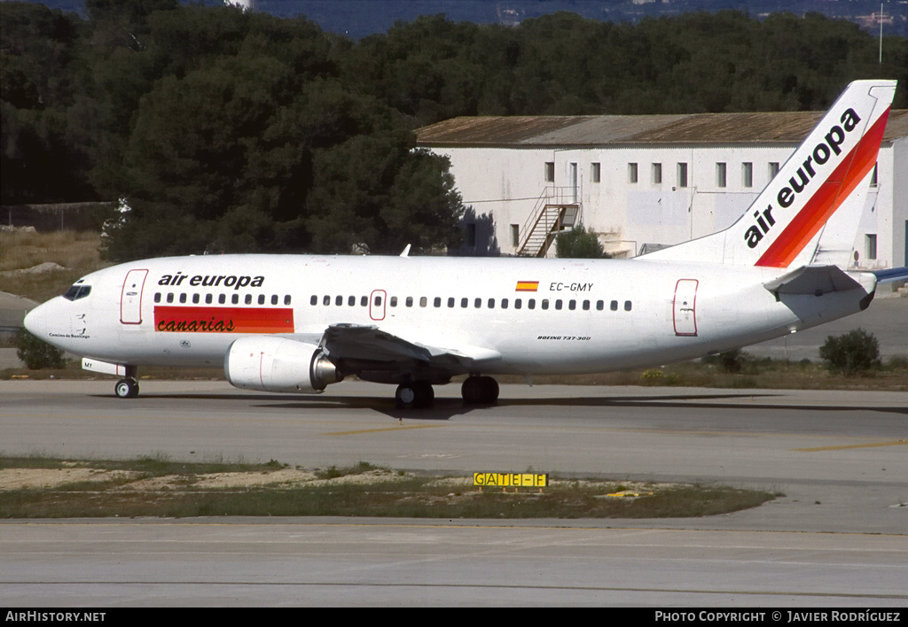 Aircraft Photo of EC-GMY | Boeing 737-36Q | Air Europa Canarias | AirHistory.net #543720
