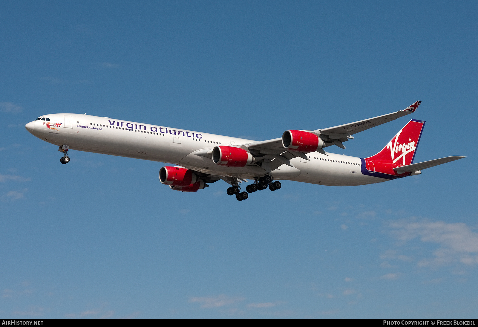 Aircraft Photo of G-VMEG | Airbus A340-642 | Virgin Atlantic Airways | AirHistory.net #543722