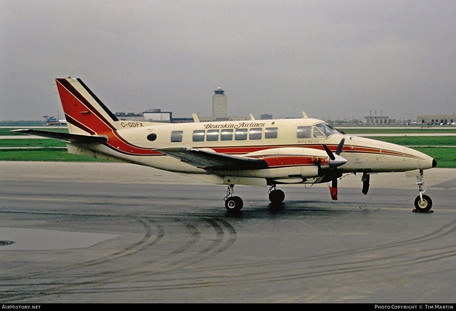 Aircraft Photo of C-GDFX | Beech 99A Airliner | Bearskin Airlines | AirHistory.net #543740