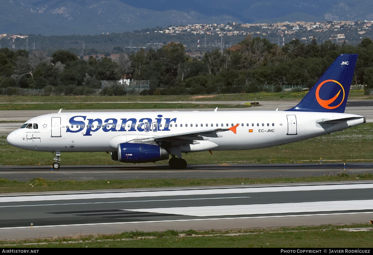 Aircraft Photo of EC-JNC | Airbus A320-232 | Spanair | AirHistory.net #543758