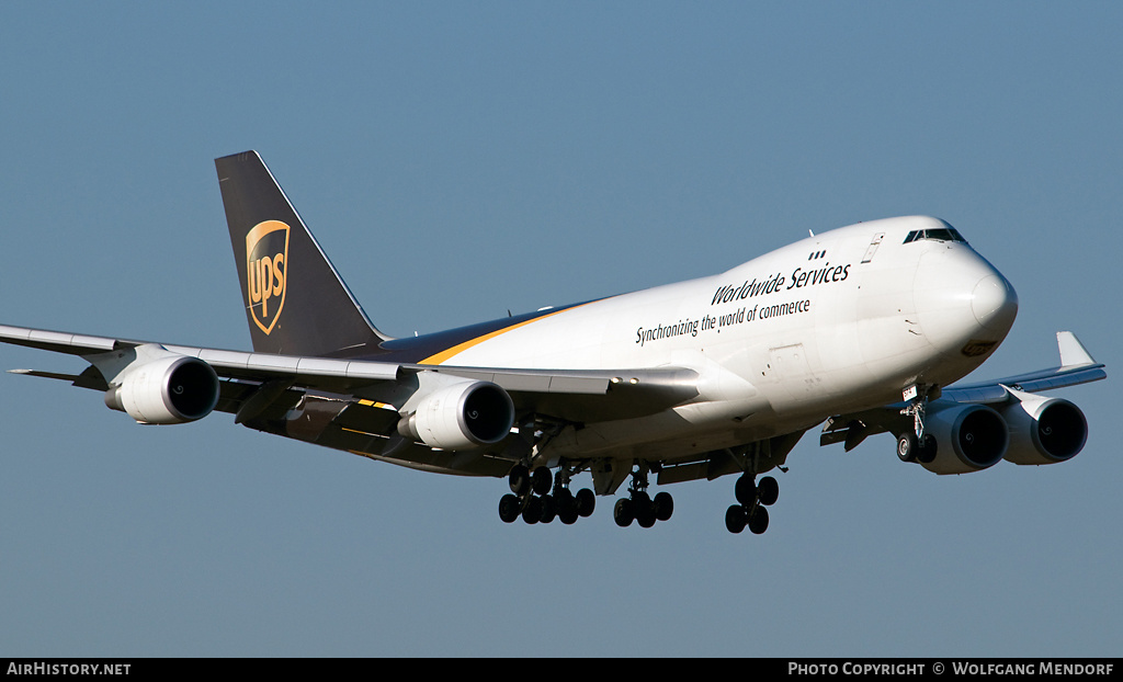Aircraft Photo of N574UP | Boeing 747-44AF/SCD | United Parcel Service - UPS | AirHistory.net #543762