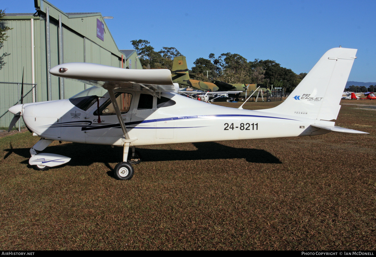 Aircraft Photo of 24-8211 | Tecnam P-92 Echo Eaglet G5 | AirHistory.net #543764