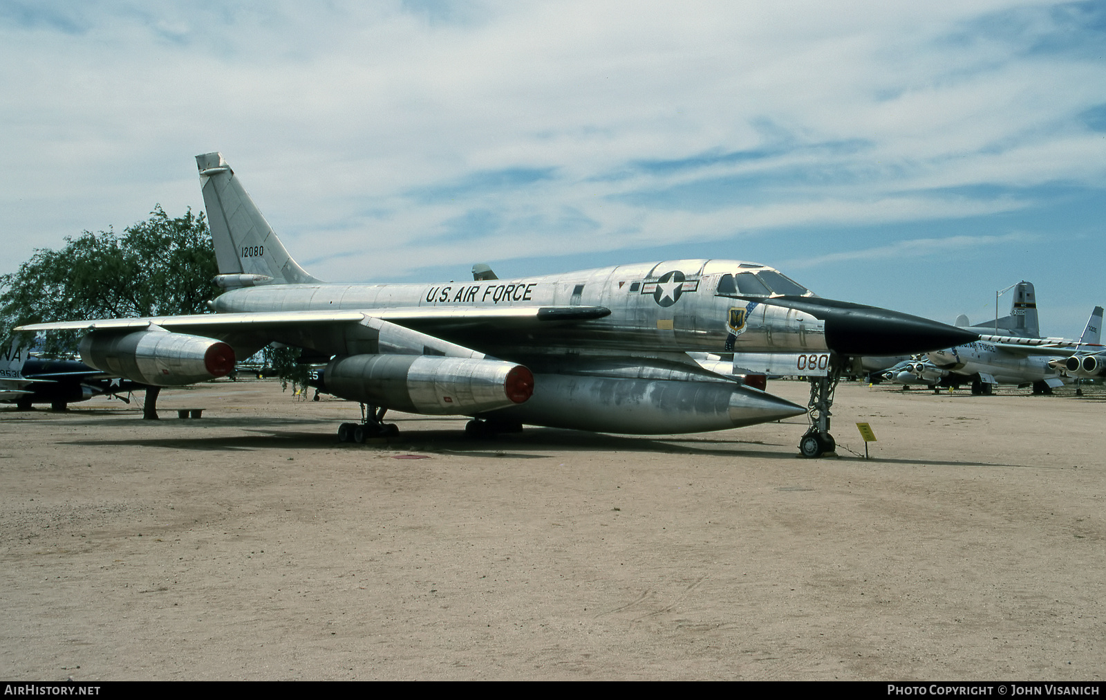 Aircraft Photo of 61-2080 / 12080 | Convair B-58A Hustler | USA - Air Force | AirHistory.net #543790