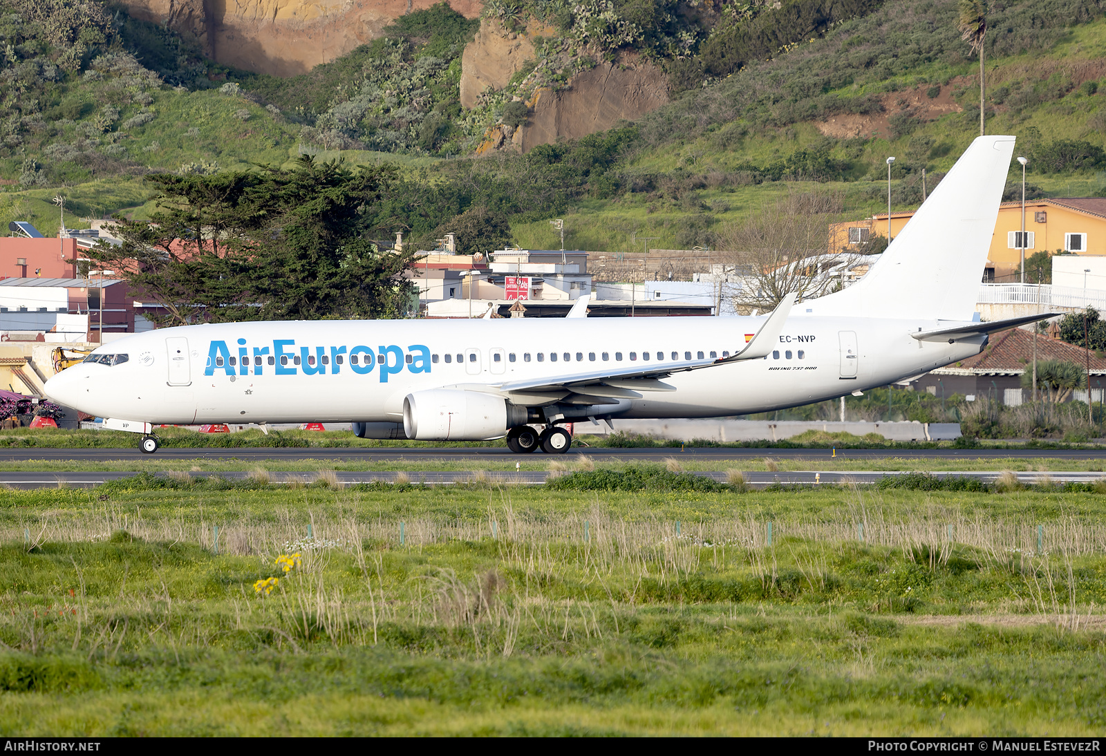 Aircraft Photo of EC-NVP | Boeing 737-8AS | Air Europa | AirHistory.net #543794