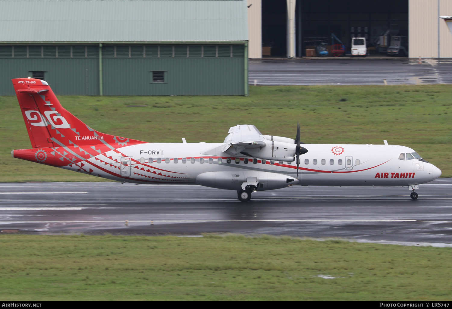 Aircraft Photo of F-ORVT | ATR ATR-72-600 (ATR-72-212A) | Air Tahiti | AirHistory.net #543801