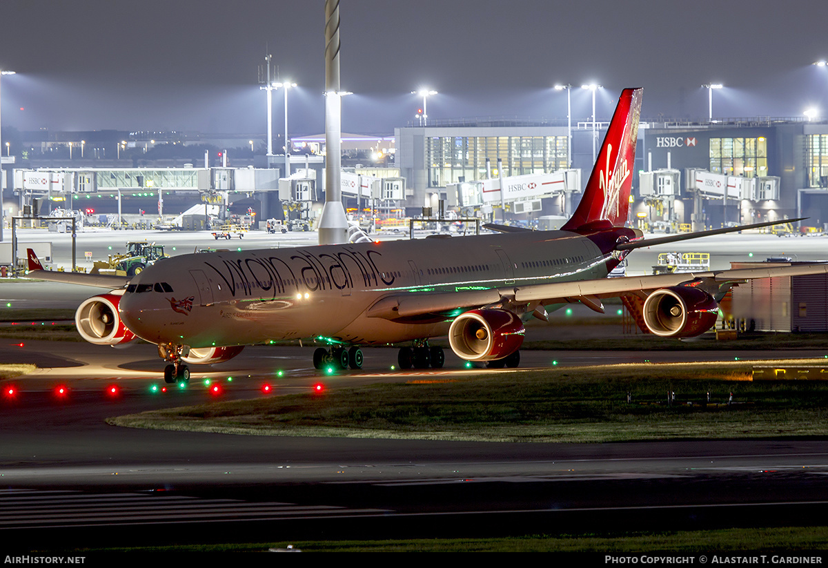 Aircraft Photo of G-VRED | Airbus A340-642 | Virgin Atlantic Airways | AirHistory.net #543802