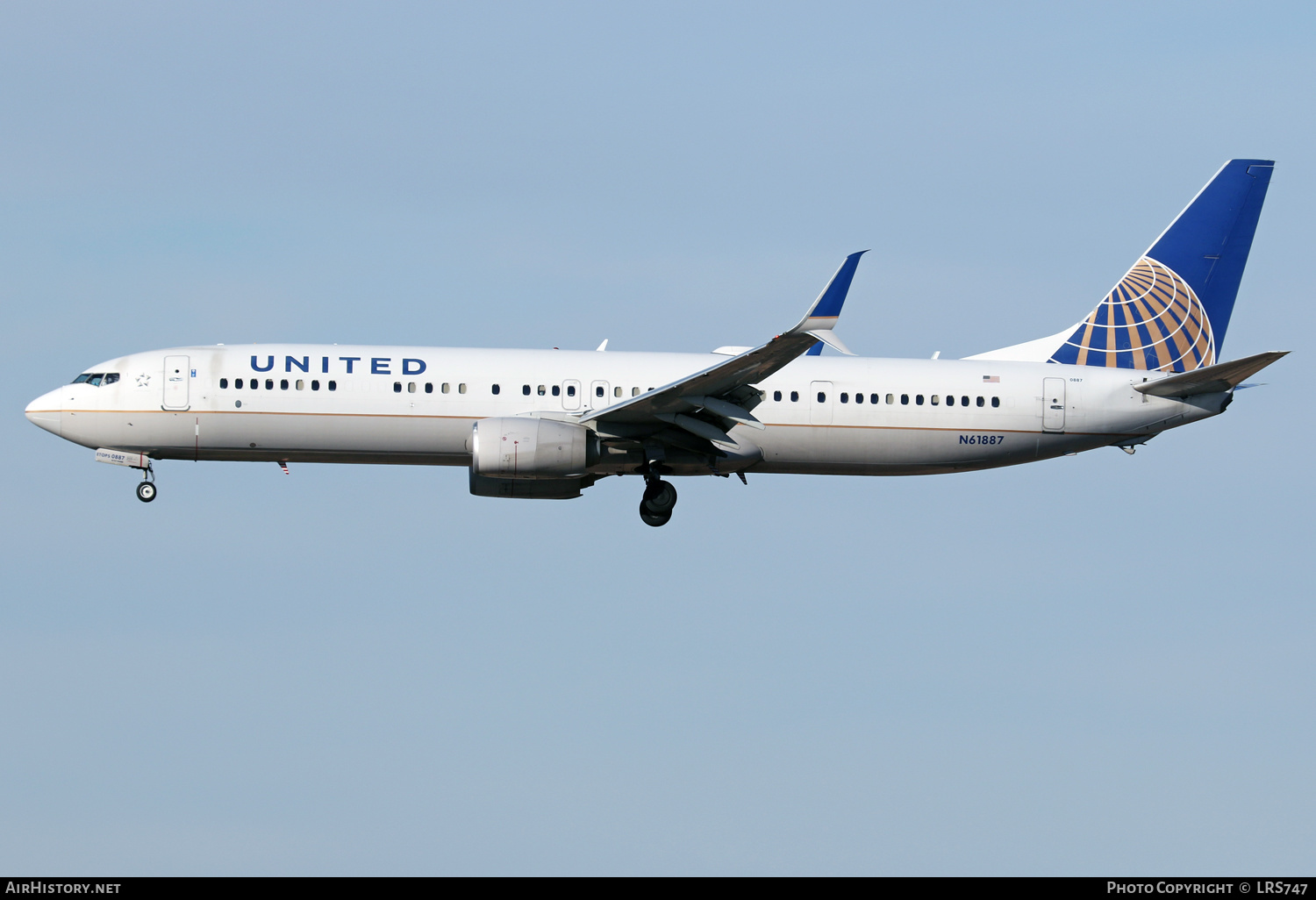 Aircraft Photo of N61887 | Boeing 737-924/ER | United Airlines | AirHistory.net #543813