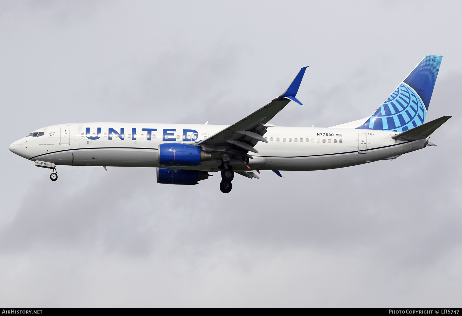 Aircraft Photo of N77530 | Boeing 737-824 | United Airlines | AirHistory.net #543863
