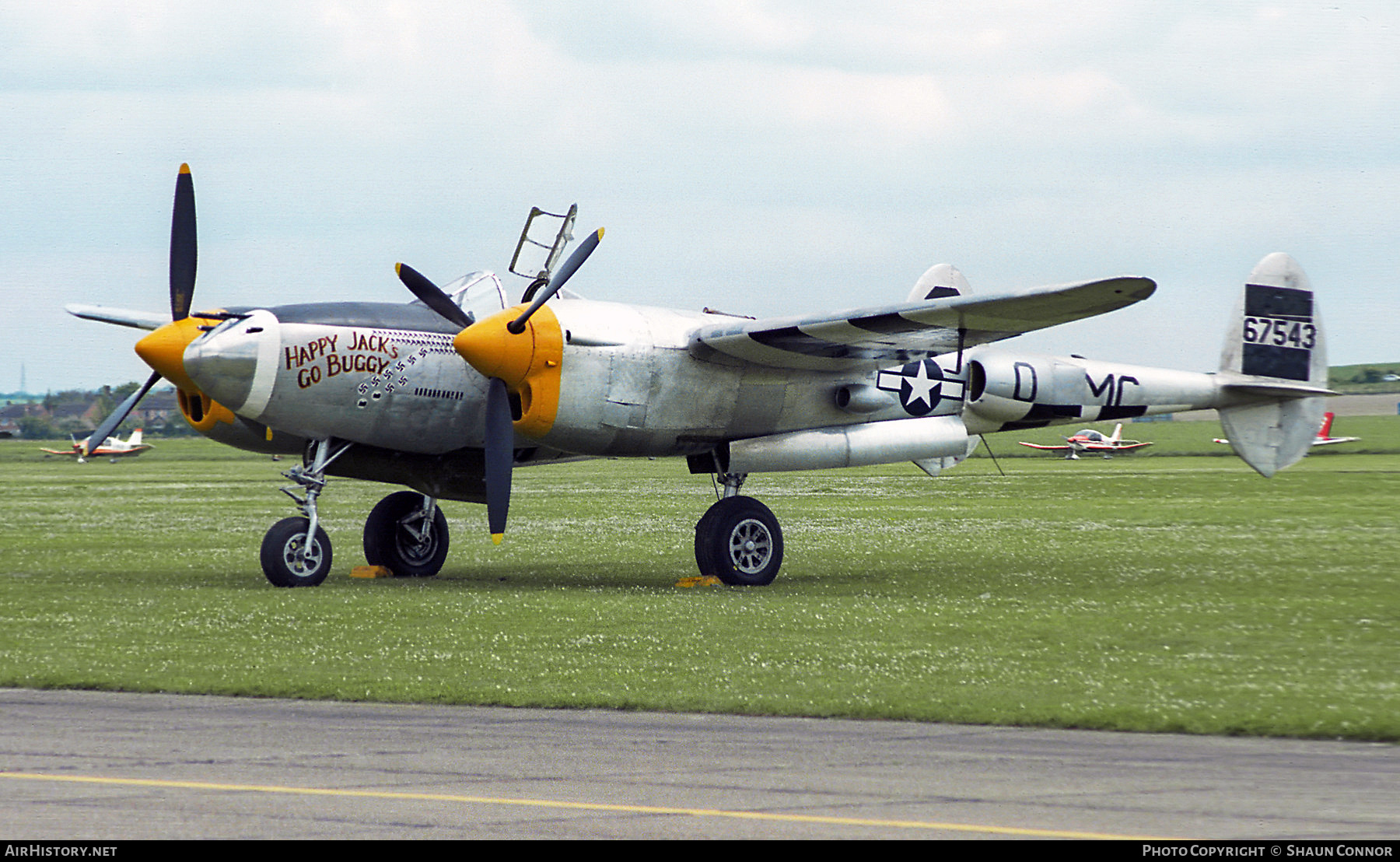 Aircraft Photo of N3145X / 67543 | Lockheed P-38J Lightning | USA - Air Force | AirHistory.net #543881