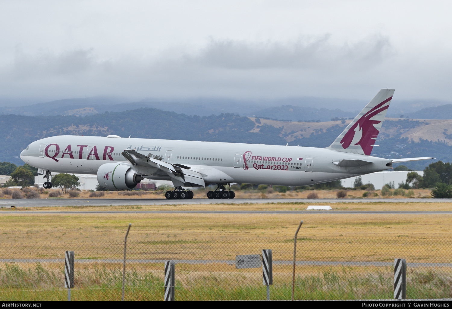 Aircraft Photo of A7-BEW | Boeing 777-300/ER | Qatar Airways | AirHistory.net #543901