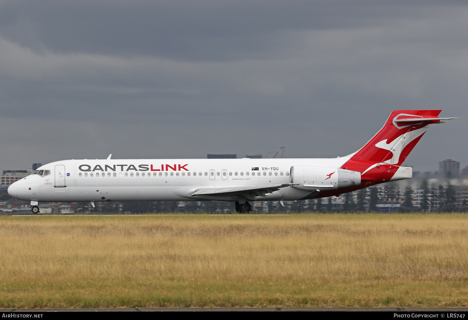 Aircraft Photo of VH-YQU | Boeing 717-2BL | QantasLink | AirHistory.net #543904