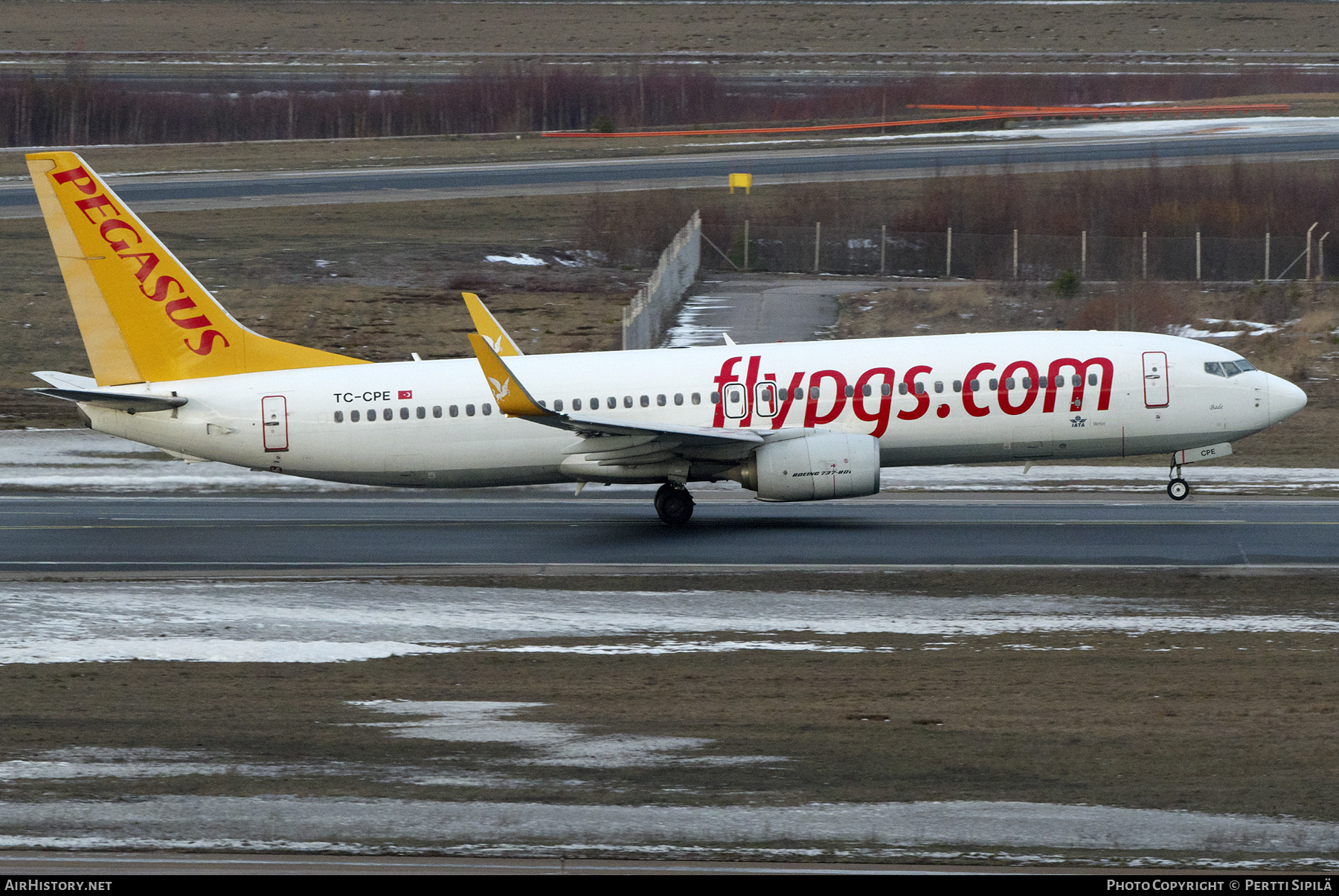 Aircraft Photo of TC-CPE | Boeing 737-82R | Pegasus Airlines | AirHistory.net #543922