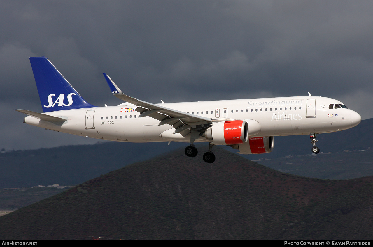 Aircraft Photo of SE-DOX | Airbus A320-251N | Scandinavian Airlines - SAS | AirHistory.net #543924