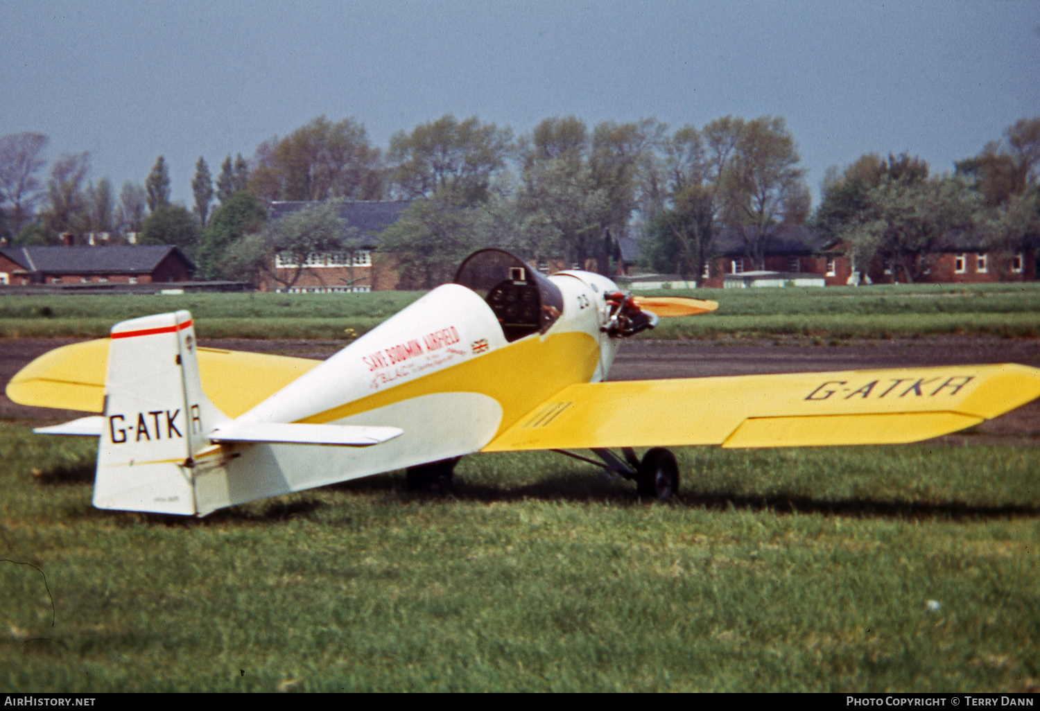 Aircraft Photo of G-ATKR | Druine D-31 Turbulent | AirHistory.net #543934