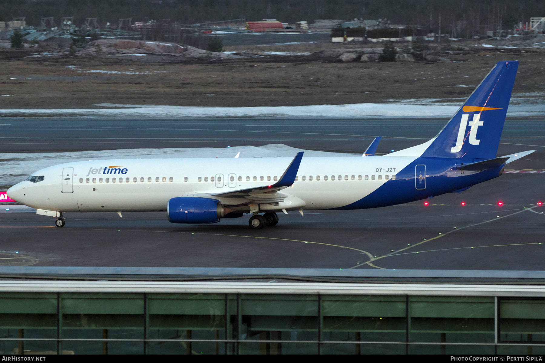 Aircraft Photo of OY-JZT | Boeing 737-8AL | Jettime | AirHistory.net #543950