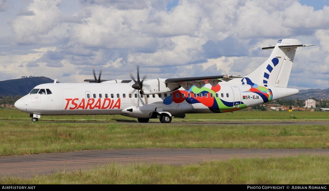 Aircraft Photo of 5R-EJA | ATR ATR-72-600 (ATR-72-212A) | Tsaradia | AirHistory.net #543962