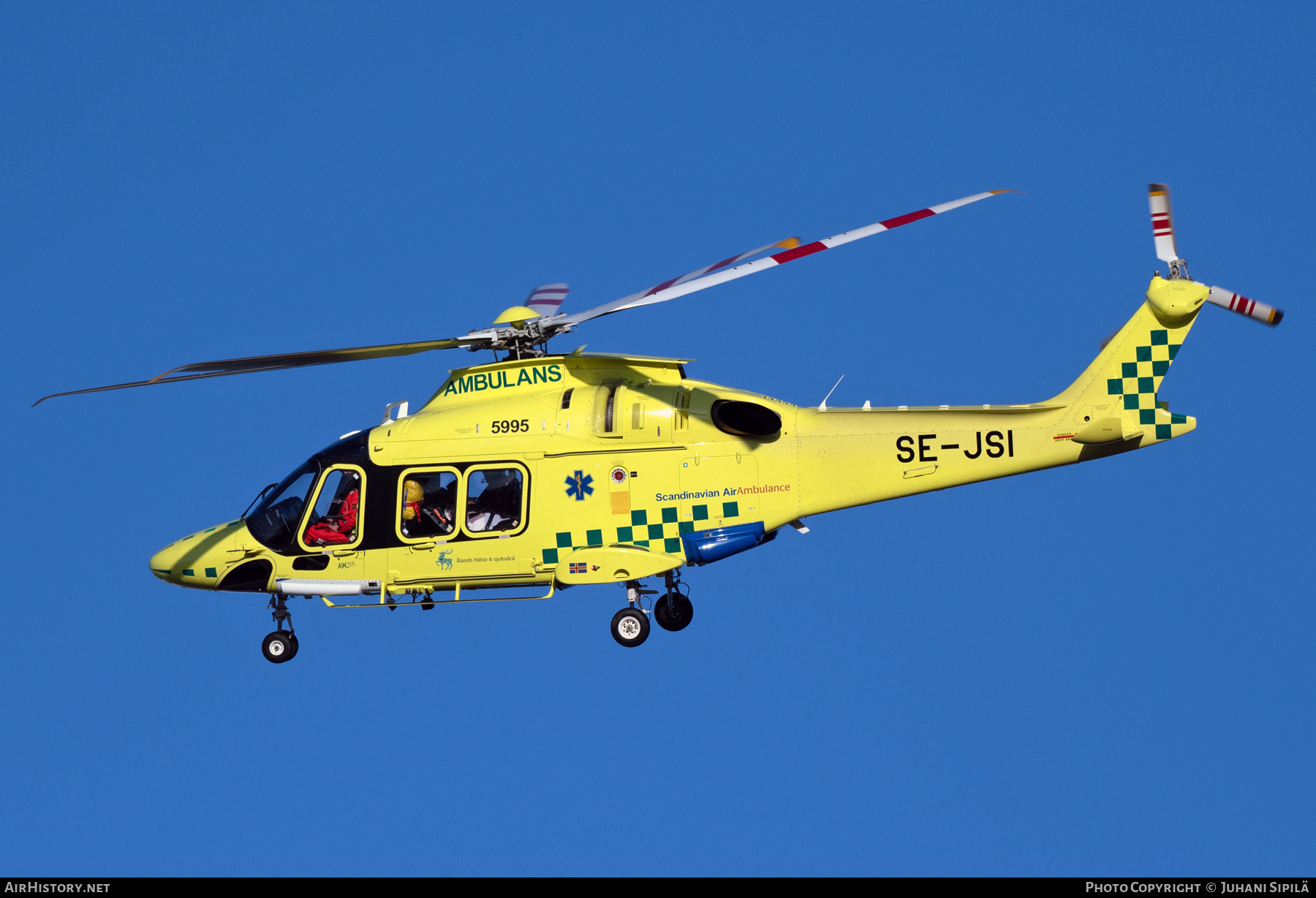 Aircraft Photo of SE-JSI | AgustaWestland AW-169 | Scandinavian Air Ambulance - SAA | AirHistory.net #543990