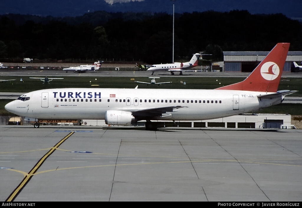 Aircraft Photo of TC-JEL | Boeing 737-4Q8 | Turkish Airlines | AirHistory.net #543992