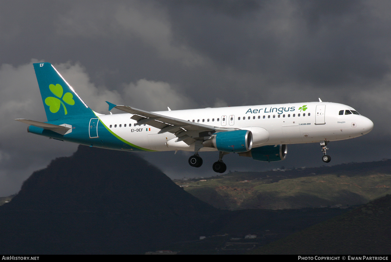 Aircraft Photo of EI-DEF | Airbus A320-214 | Aer Lingus | AirHistory.net #544017