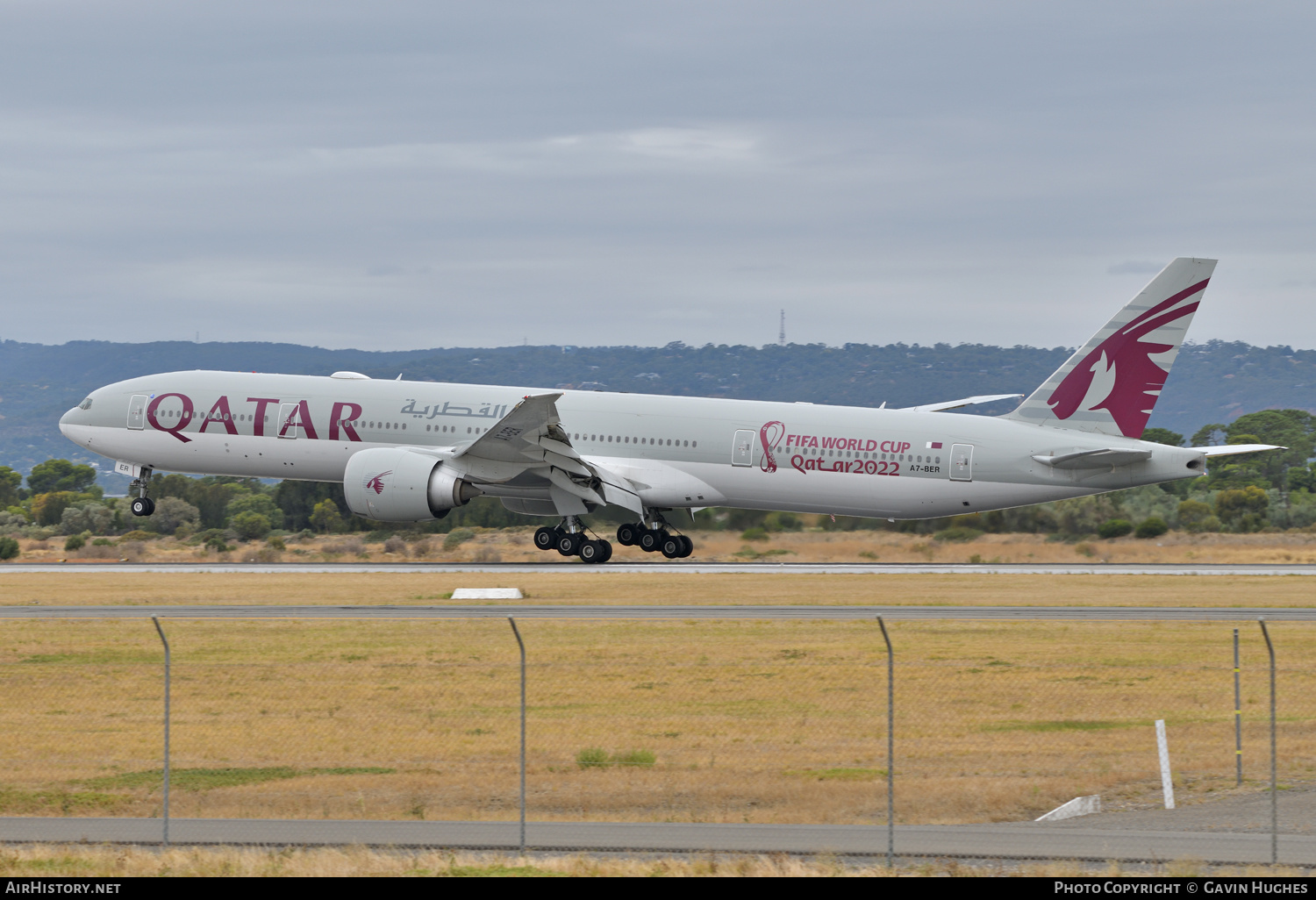 Aircraft Photo of A7-BER | Boeing 777-300/ER | Qatar Airways | AirHistory.net #544018