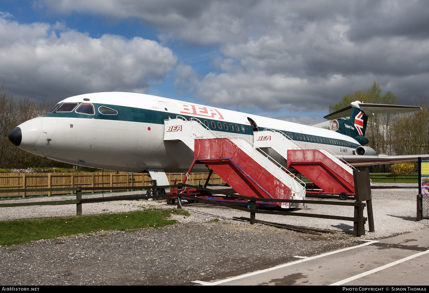 Aircraft Photo of G-AWZK | Hawker Siddeley HS-121 Trident 3B | BEA - British European Airways | AirHistory.net #544030