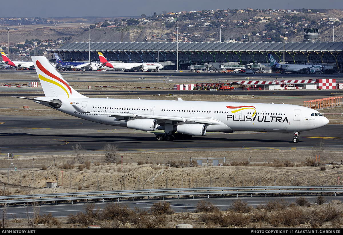 Aircraft Photo of EC-MFB | Airbus A340-313 | Plus Ultra Líneas Aéreas | AirHistory.net #544047