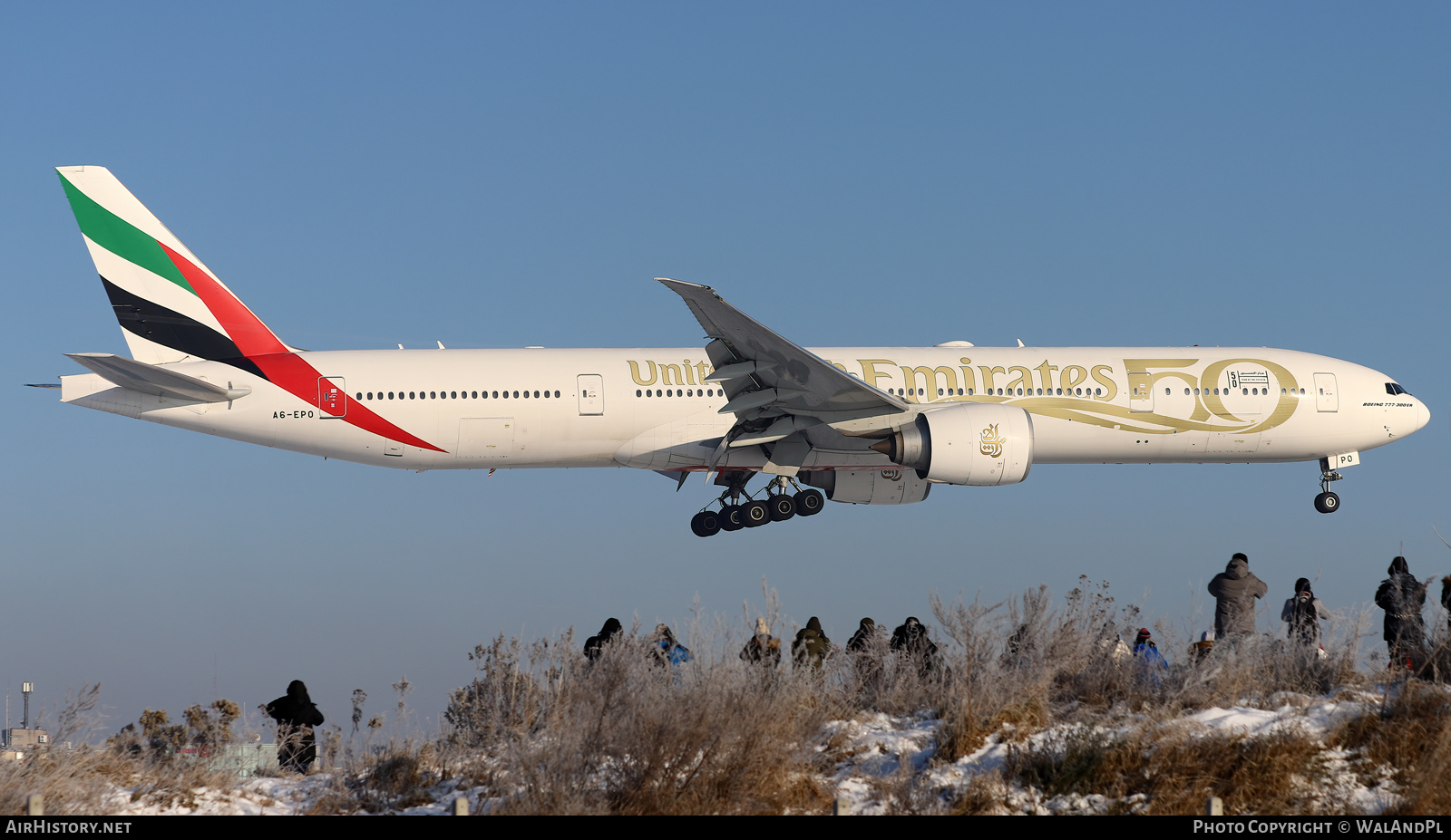 Aircraft Photo of A6-EPO | Boeing 777-31H/ER | Emirates | AirHistory.net #544050