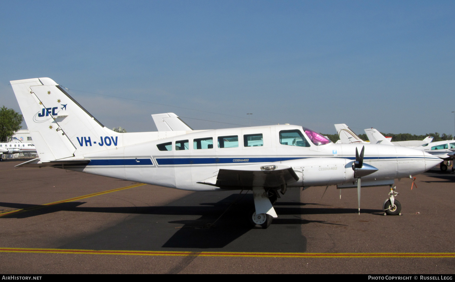 Aircraft Photo of VH-JOV | Cessna 402C Utililiner | JFC - Jandakot Flight Centre | AirHistory.net #544056