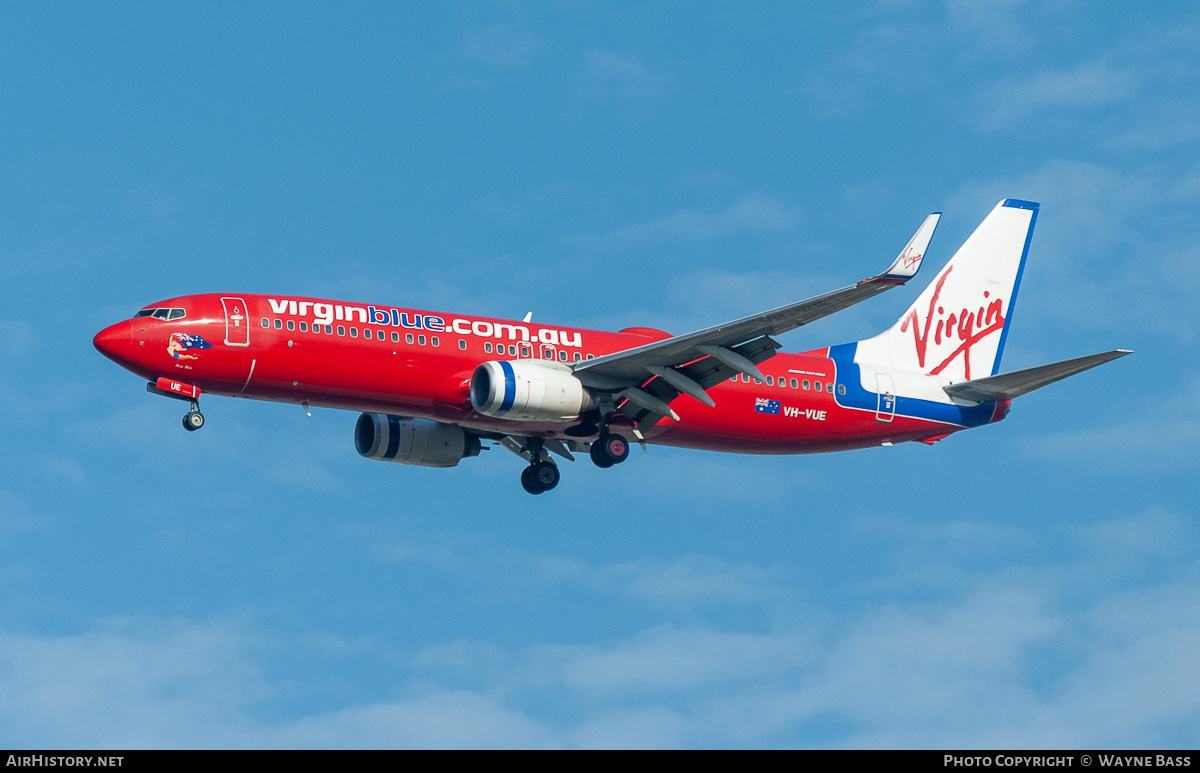Aircraft Photo of VH-VUE | Boeing 737-8FE | Virgin Blue Airlines | AirHistory.net #544068