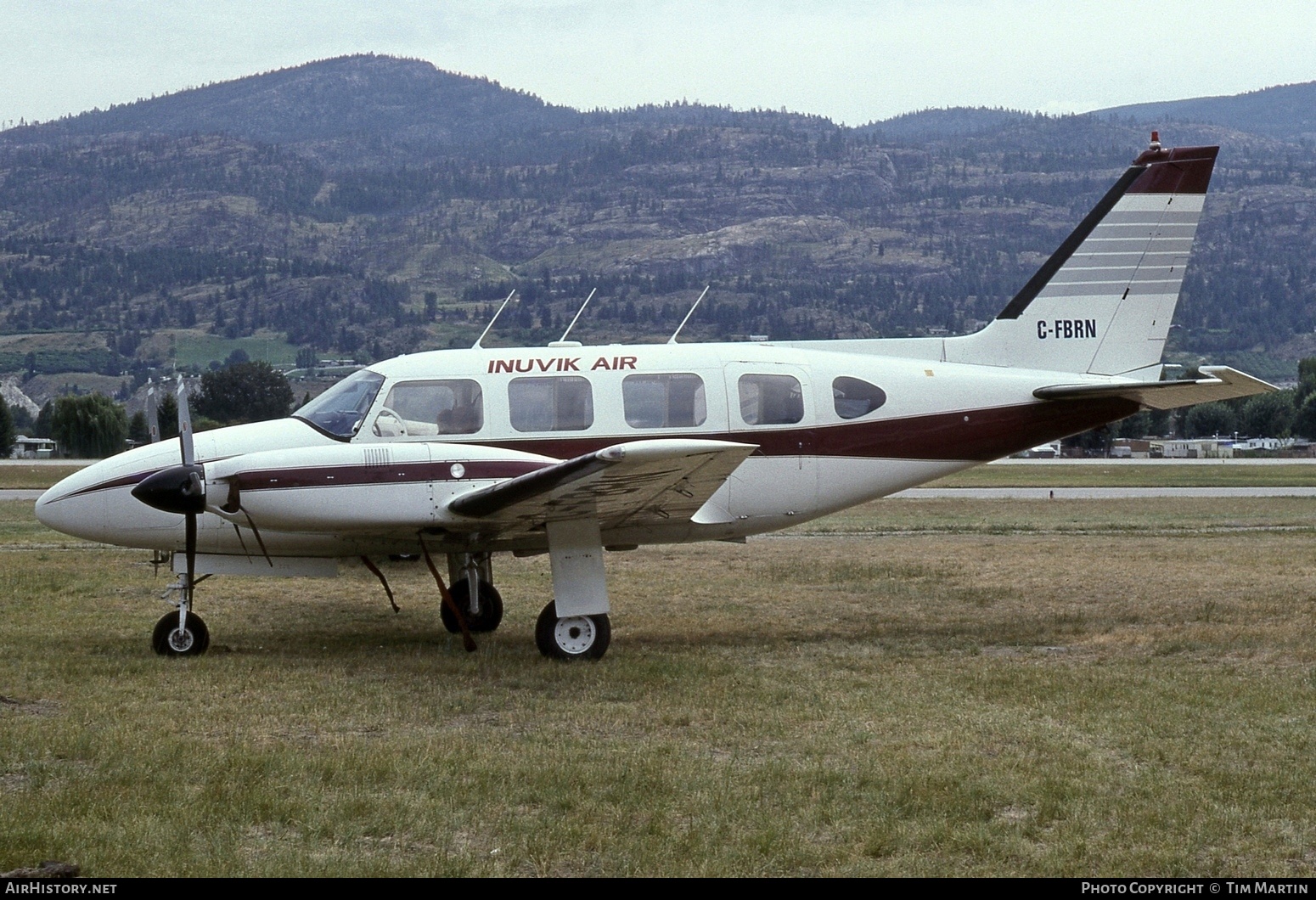 Aircraft Photo of C-FBRN | Piper PA-31-310 Navajo | Inuvik Air Charter | AirHistory.net #544077
