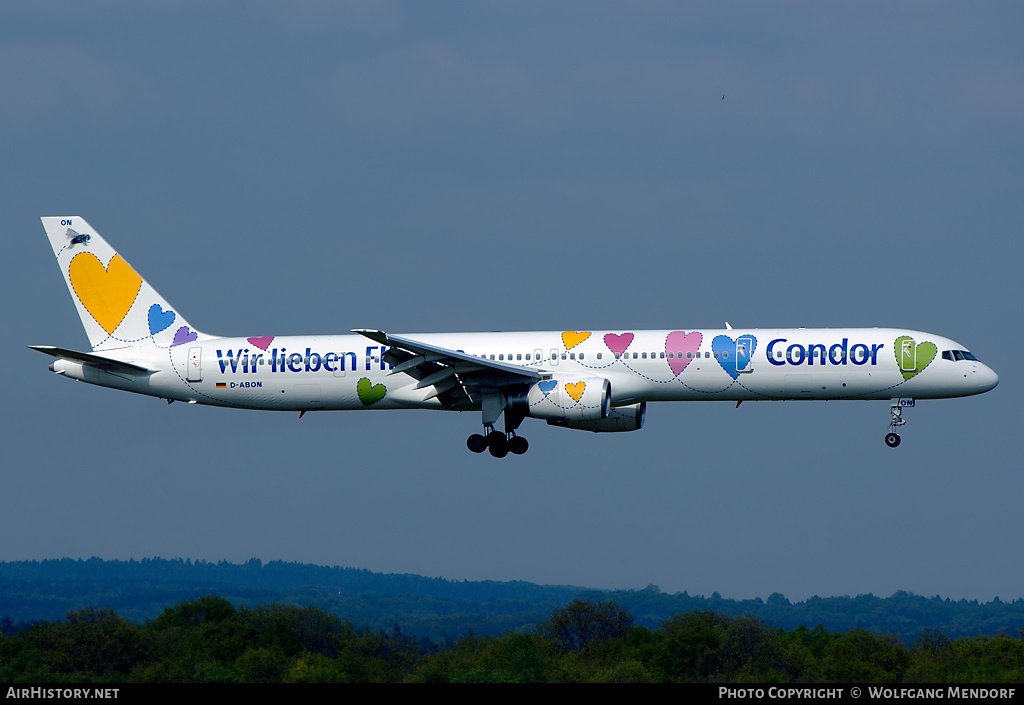 Aircraft Photo of D-ABON | Boeing 757-330 | Condor Flugdienst | AirHistory.net #544082