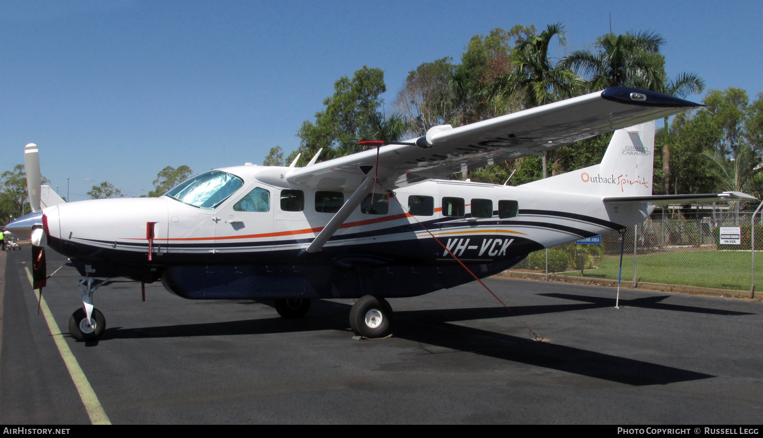 Aircraft Photo of VH-VCK | Cessna 208B Grand Caravan EX | Outback Spirit Tours | AirHistory.net #544099