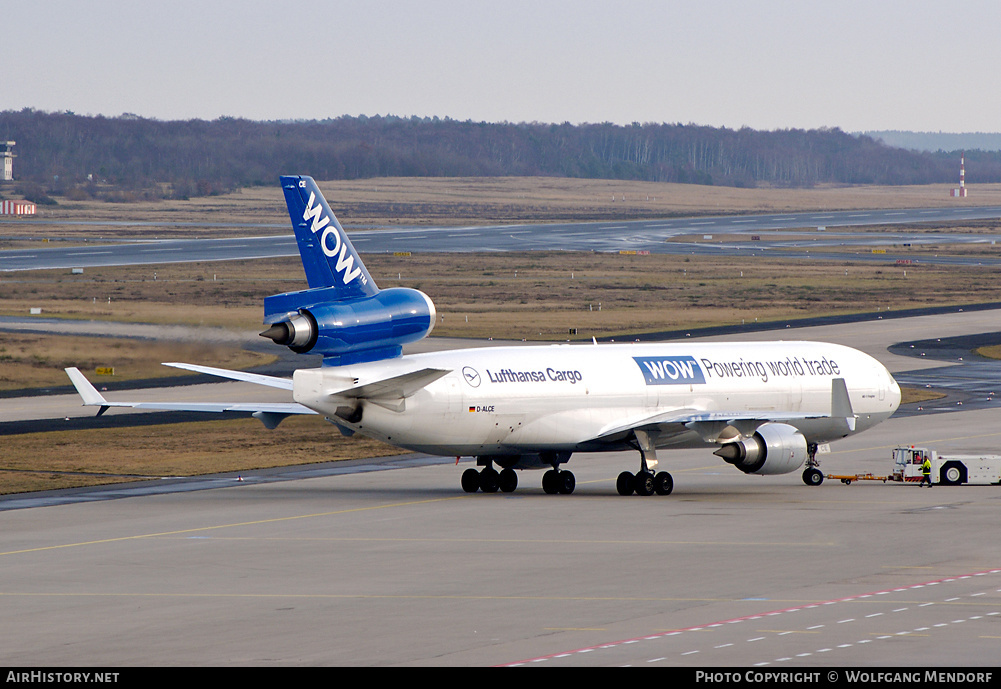 Aircraft Photo of D-ALCE | McDonnell Douglas MD-11F | Lufthansa Cargo | AirHistory.net #544103