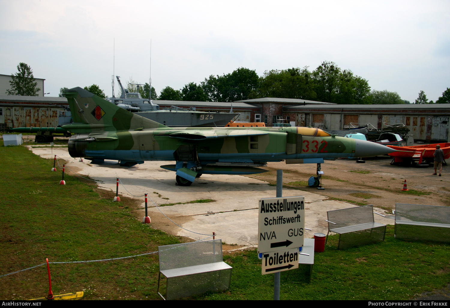 Aircraft Photo of 332 | Mikoyan-Gurevich MiG-23ML | East Germany - Air Force | AirHistory.net #544114