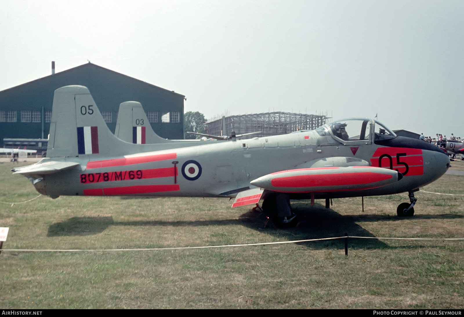 Aircraft Photo of 8078/M/69 / XM351 | Hunting P.84 Jet Provost T3 | UK - Air Force | AirHistory.net #544131